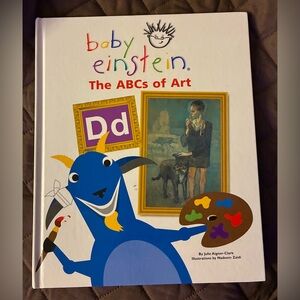4/$6 bundle-baby Einstein the ABCs of Art large  glossy hardcover book